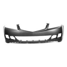 2006-2008 Acura TSX Sedan Primed Front Bumper Cover AC1000156 04711SECA91ZZ. PFR picture