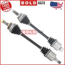 For Honda CR-V 2002-2006 4WD AWD FWD Pair of Front CV Axle Shafts TrakMotive Set picture