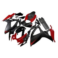 Matte Black Red Fairings Body Kit For Suzuki 2006 2007 GSXR600 GSXR750 Bodywork picture