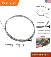 8ft Choke Cable 96 Inch Universal 8 Foot 60-122 with Heavy Duty Outer picture