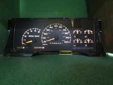 97-98 C/K TRUCK SUBURBAN INSTRUMENT GAUGE CLUSTER SPEEDO TACH 163K REBUILT 2173 picture