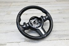 12-21 BMW F22 F30 F32 F36 M Sport Leather Steering Wheel Heated w/ Shifters OEM picture