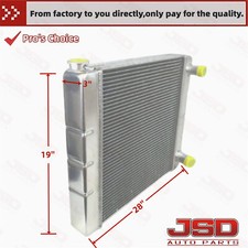 2 Row Aluminum Universal Racing Radiator 28