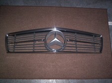 72-89 Mercedes ( Nice ) R107 W107 Front Chrome Grille Assembly 450SL 380SL 560SL picture