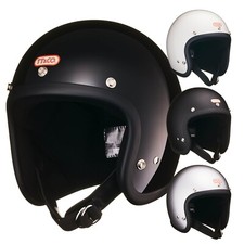 TT&CO Super Magnum Standard Helmet – DOT Open Face Small Shell | Vintage Harley picture