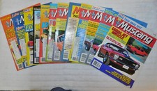 MUSTANG MONTHLY Magazine 1987 JAN FEB MAR APR JUN JUL AUG SEP OCT NOV + Annual picture