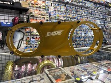 Eastline CVT Cover Racing Plate Chuma 200 Aluminium Gold Color  Bolt & Spacer picture