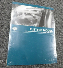 2005 Harley Davidson CVO Fat Boy FLSTFSE Shop Service Repair Manual Supp NEW picture