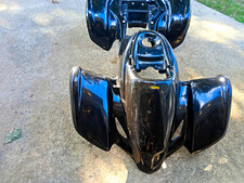 NEW SUZUKI LTZ400 Z400 KFX400 BLACK PLASTIC REAR FENDER PLASTICS picture