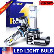 1-10Set New 9006 HB4 LED Headlight Bulb Kit Low Beam 6500K White Lights 360000LM picture