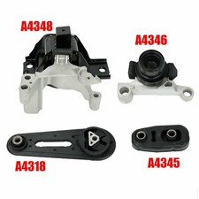 Fit 2007-2012 Nissan Sentra 2.0L Auto CVT 5PCS Engine Motor & Trans Mount Set picture