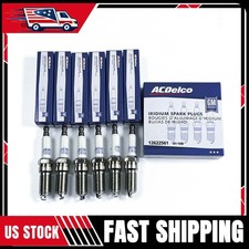 ACDelco 41-109 OEM  Iridium Spark Plugs Set of 6 GM Genuine Performance Ignition picture