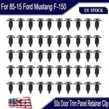 6505878AA New 50x Door Trim Panel Retainer Clip For Ford Mustang F-150 1985-2015 picture