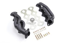 Ceramic Black Shorty Headers For 2004-2010 Ford F-150 5.4L V8 1-5/8