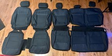 2023-2024 Ford F150 STX Take-off Seat Covers | Lime Green Sport Stitching | READ picture