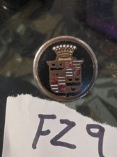 VINTAGE 1920s 30s CADILLAC SMALL INTERIOR EMBLEM OEM picture