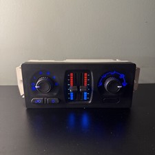 *REBUILT* BLUE LED CLIMATE CONTROL 03-06 SILVERADO SIERRA YUKON TAHOE W/O DEFRST picture