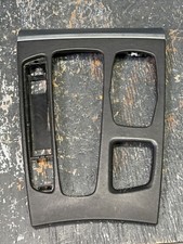14-18 BMW F85 X5 M 15 -19 F86 X6 M CENTER CONSOLE SHIFTER TRIM BEZEL LEATHER OEM picture