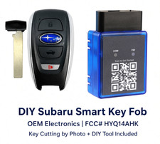 DIY Bundle OEM Subaru Ascent Legacy STI WRX Key Fob HYQ14AHK + Key Cut picture