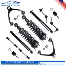 12 Pcs For 03-08 Lincoln Town Car Front Struts Rear Shocks Sway Bars Control Arm picture