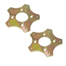 4 Lug to 5 Lug Wheel Adapter Set for VW Bug Drum Conversion, 1 Pair picture
