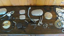 1971 Suzuki Motorcycle TC120R parts lot may fit A100 AC100 AS100 K125 B120 picture