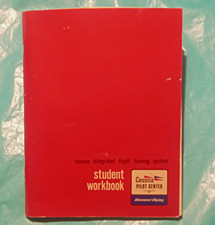 Vintage Cessna Pilot Center Student Workbook Flight Training System Unmarked picture