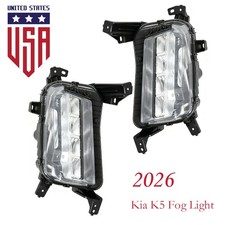 For 2025-26 KIA K5 EX LXS GT GT-Line Fog Light LED Left & Right Side 92201-L2600 picture