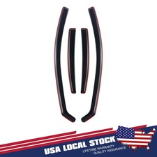 Window Visors Fits Toyota Camry 2025-2026 Black 4pcs SHATTERPROOF US In-Channel picture