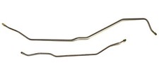 Stainless Rear Axle Brake Lines,Fits 70-74 Camaro & Firebird (Both Lines) picture