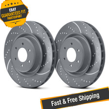 EBC GD7579 3GD Series Sport Dimpled and Slotted 1-Piece Rear Brake Rotors picture