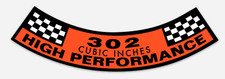 Ford small block 1968 & 1969 302 High Performance Air Cleaner Decal picture