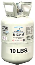 R1234yf, 10 Lbs., Refrigerant Automotive A/C Systems Factory Sealed picture