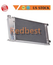New Aluminum Radiator Fits 1980-1991 VW Golf Jetta MK1/GL/GTI/Basico 1.8L l4 MT picture