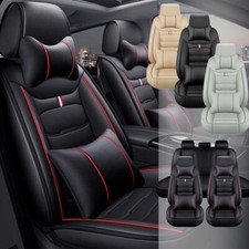 For Chevrolet Camaro Car Seat Covers Front Rear 5 Seats Full Set Leather Cushion picture