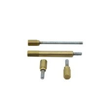V-Twin Mfg® 35-0025 - Brass Extended Float Bowl Screw Kit for S&S Super E & G picture