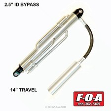 F-O-A 2.5-Inch ID Bypass Shock 14-Inch Travel fox king ads 25FOABS14 picture