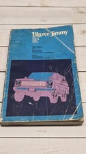Chilton's Blazer Jimmy Manual Book 1969-73 Repair & Tune Up Guide picture