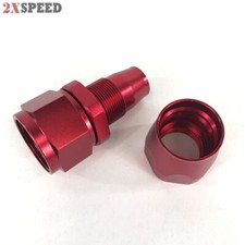 (One) 16AN AN16 Straight Swivel Oil/Fuel/Gas Line Hose End Fitting Adapter Red picture