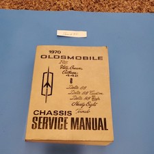 1970 Oldsmobile Chassis Service Manual picture