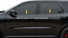fit:2005-2010 DODGE DURANGO Window Sill Trim Carbon Fiber Black picture