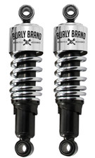 Burly Brand - B28-1201 - Slammer Shocks, Chrome picture