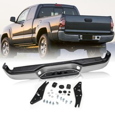 NEW Steel Complete Chrome Rear Step Bumper Assembly For 2005-2015 Toyota Tacoma  picture