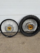 TUSK IMPACT I21/19'' Wheels Rims Fit Suzuki RMZ450 2005-2026 RMZ250 2007-2026 picture
