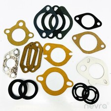 11 Different Truck& Bus Engine Thermostat Coolant Housing Gaskets (Lot of 16) picture