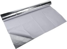 Aluminized Heat Shield Thermal Barrier Adhesive Backed Fiberglass Sheet 36x48 in picture