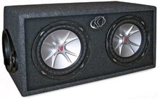 Kicker Dcvr10-2 Car Stereo Box Subwoofer Enclosure Sys. Comp Cvr Dual 10