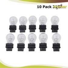 10 Pack NEW 3157 Clear Tail Signal Brake Light Bulb Lamp picture