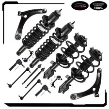 For 2007-12 Dodge Caliber Front Rear Complete Struts Control Arm Suspension Kti picture