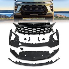 9Pcs Front Bumper Cover Grille Assembly Grill For Chevy Trax RS 2024 2025 2026 picture